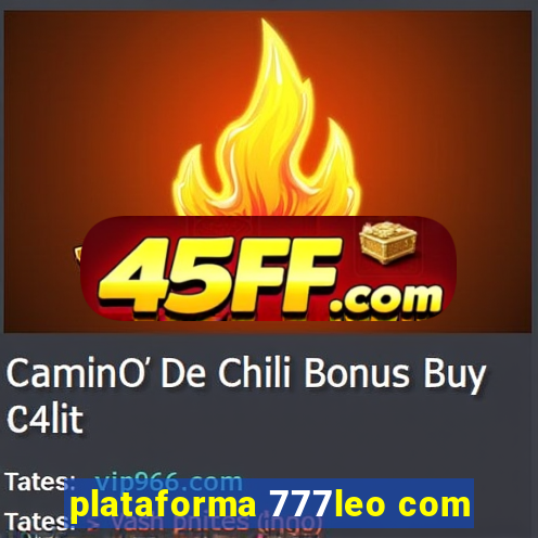 plataforma 777leo com